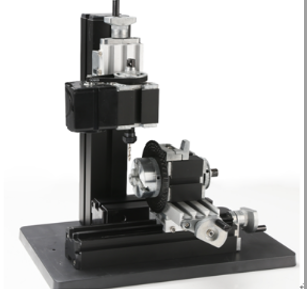 Mini máquina de perforación de metal con tabla divisoria 10002m