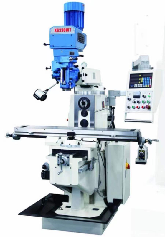 Fresado de torreta de husillo vertical y horizontal X6330W /X6330WT (modelo WT con tabla rotativa) 