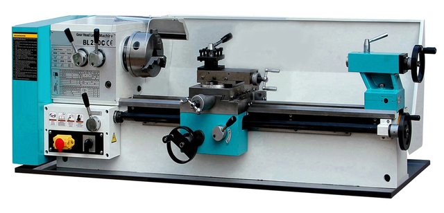 Máquina de torno BL250C para metal (protección de bajo voltaje)