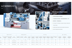 Lathe de motor LC600 52 mm (80 mm) Pecho de cabeza con orificio del huso