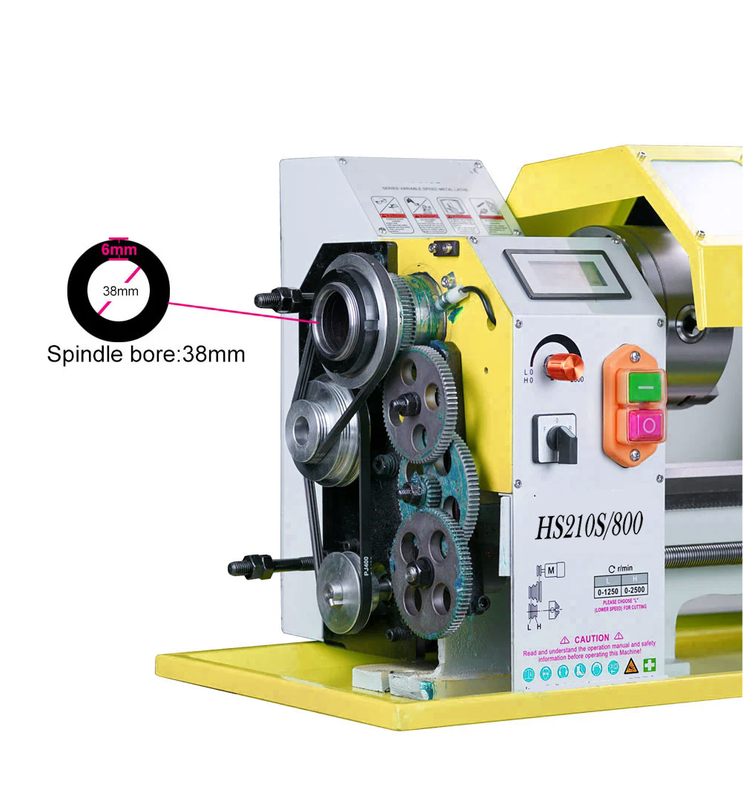 HS210SX800 900W Potencia nominal Potencia Motor sin escobillas de 6 mm de espesor Mini toque de metal