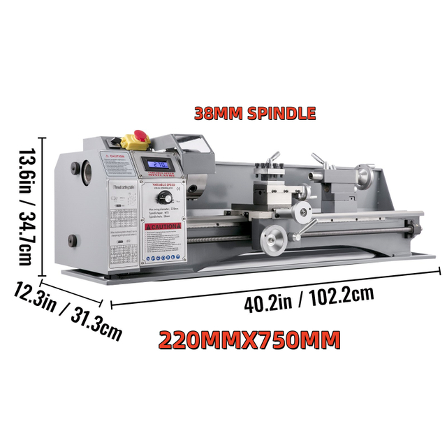 Lathe de banco 2180 (220x750 mm)