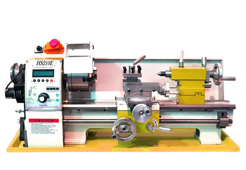 HS210E Auto izquierda y derecha haciendo mini máquina de torno de metal CNC