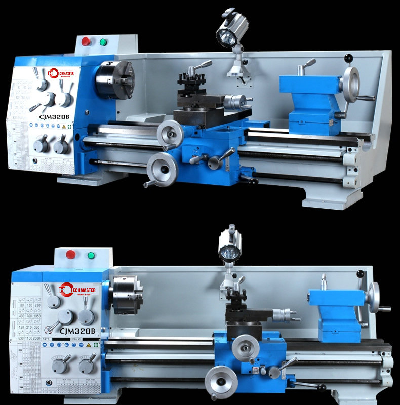 Equipo de calidad de 38 mm Tornio CJM320B/750 mm 