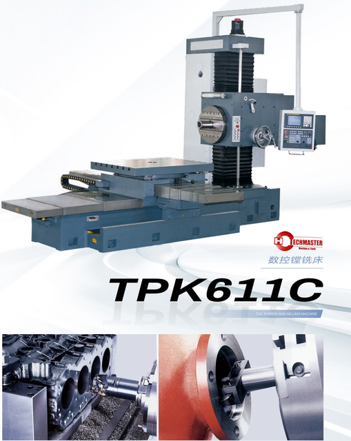 CNC Boring and Freshing Machine TPK6110C