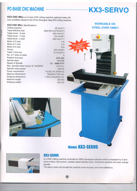 Máquina CNC de la base de Siemens 