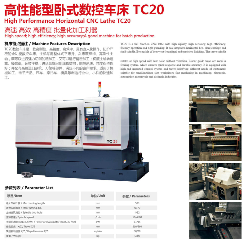  TC20 CNC TORTHE 