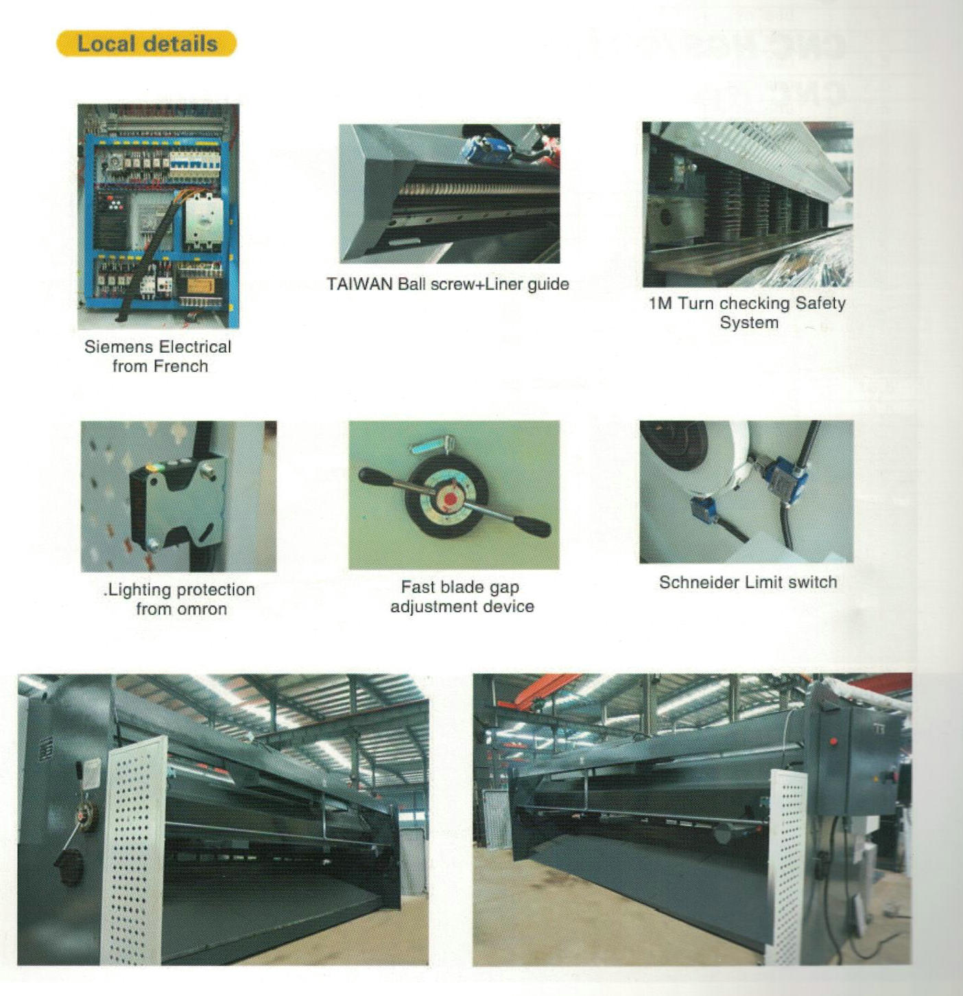 Serie QC12K NC Corte de haz de swing hidráulico