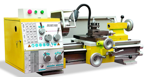 HS320B/750 mm MT5 Spindle 750W Motor de metal Máquina de torno
