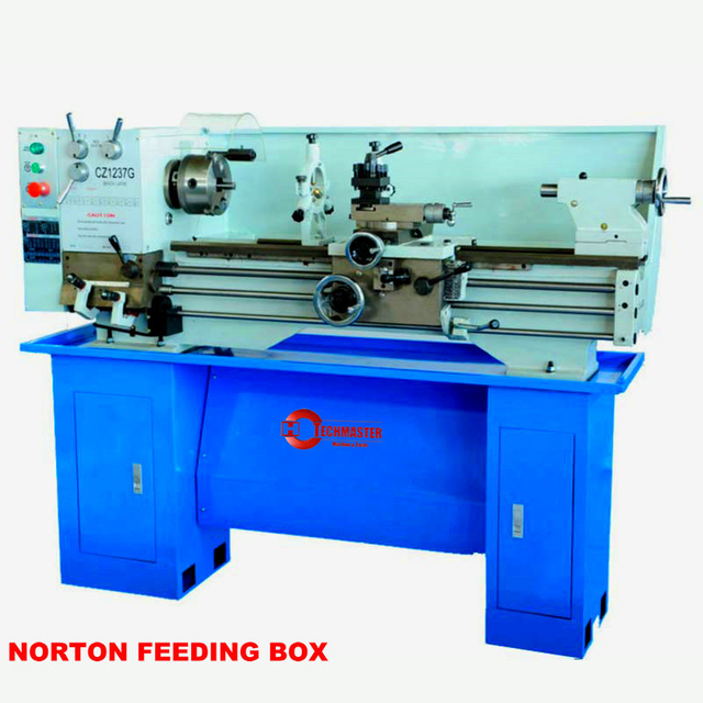  Torno de motor económico engranado CZ1237G