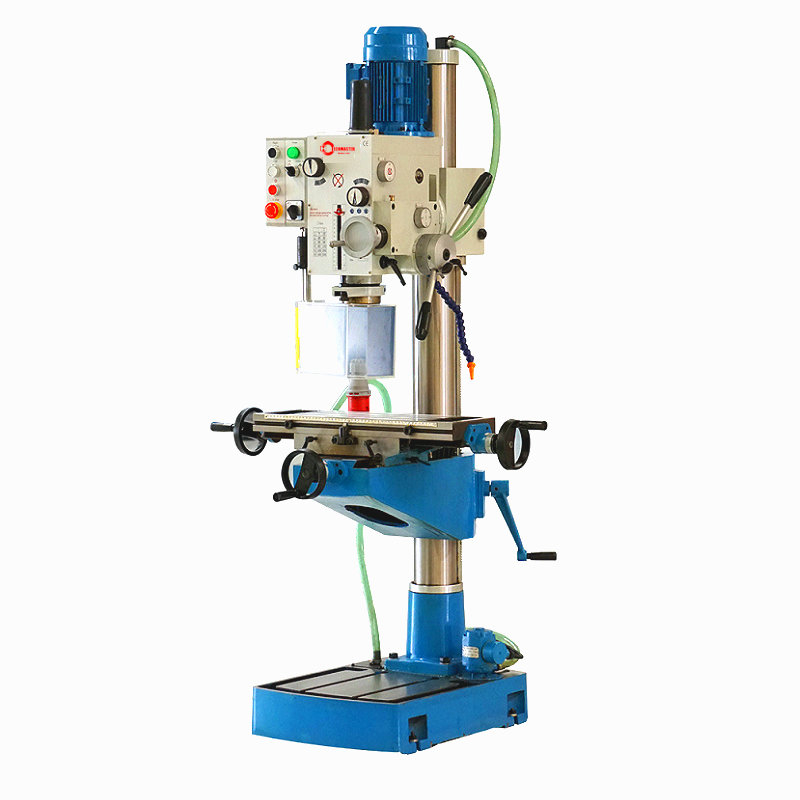 Máquina de perforación de alimentación automática de cabezal de engranaje de soporte y fresado 