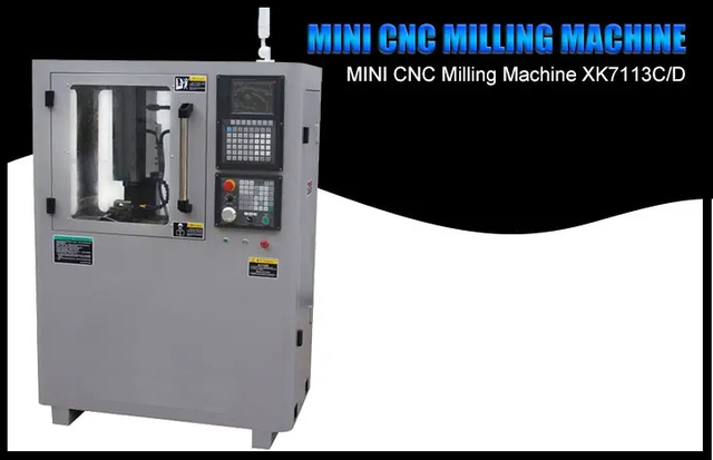 Máquina de fresado CNC XK7113 con opción de 4to eje