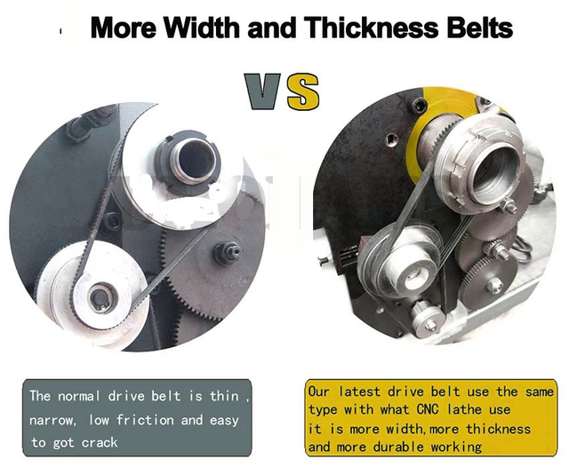 HS210E Auto izquierda y derecha haciendo mini máquina de torno de metal CNC