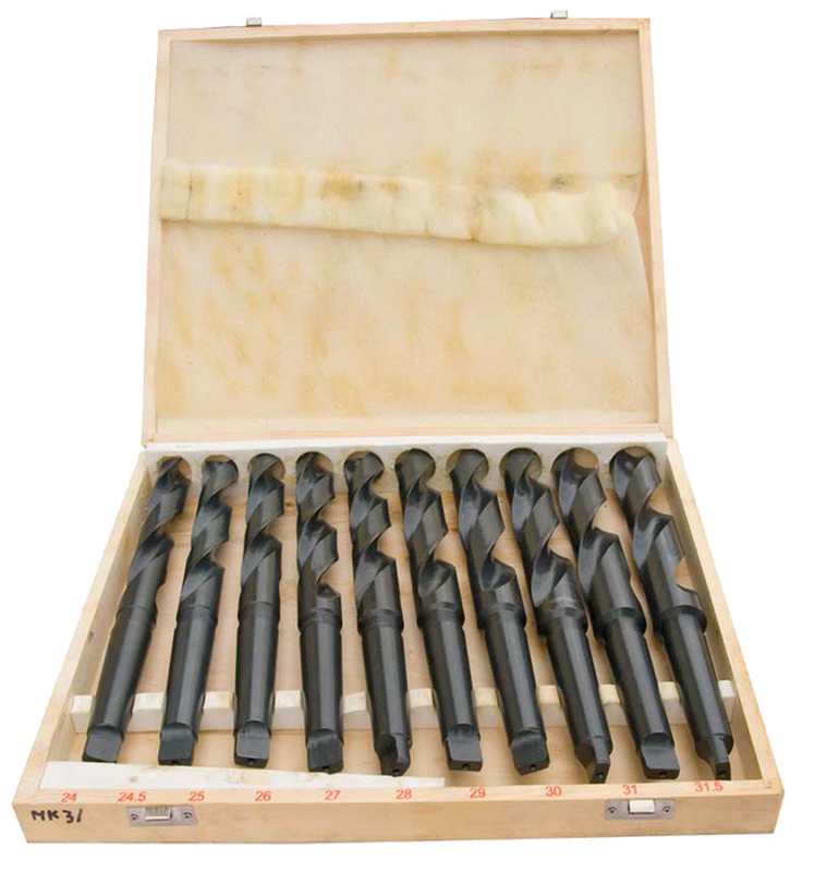 Conjunto de taladro de vástago cónico, Mk3, material fresado