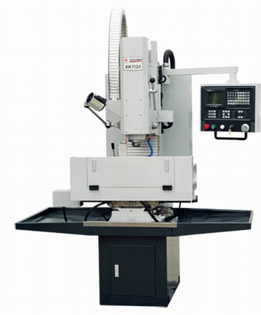 Máquina de fresado CNC económico XK7124 7124A XK7124B
