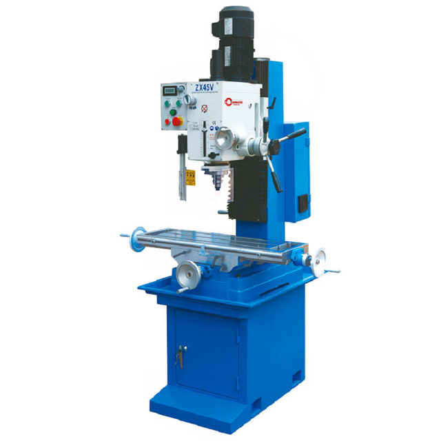 Máquina de perforación y fresado de velocidad variable ZX45V con invitador de frecuencia