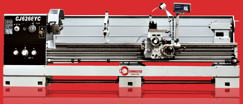 CJ6266 YC PRECISION LATHE/ Huso de 105 mm/ 36-1600rpm/ 13-1400rpm