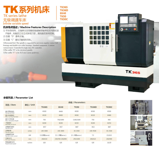 TK CNC TORTHE 