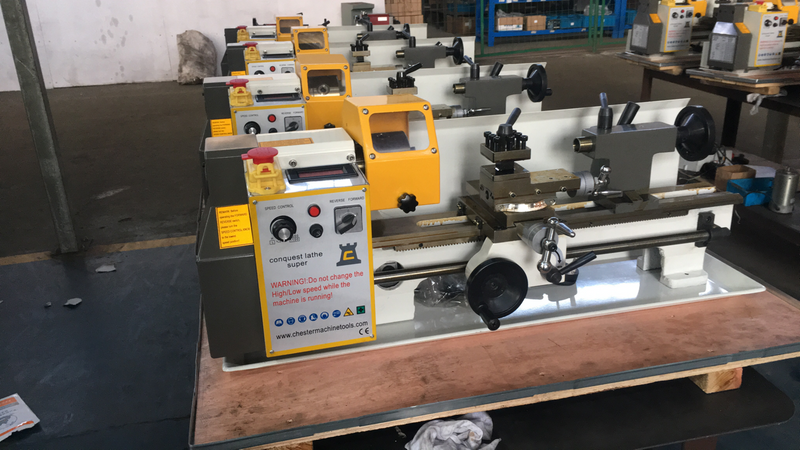 Mini Lathe CJ0618x350 mm Motor de CC sin escobillas 