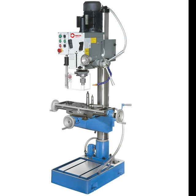 Máquina de perforación de alimentación y fresado manual del huso de la cabeza del engranaje de soporte (BF40)