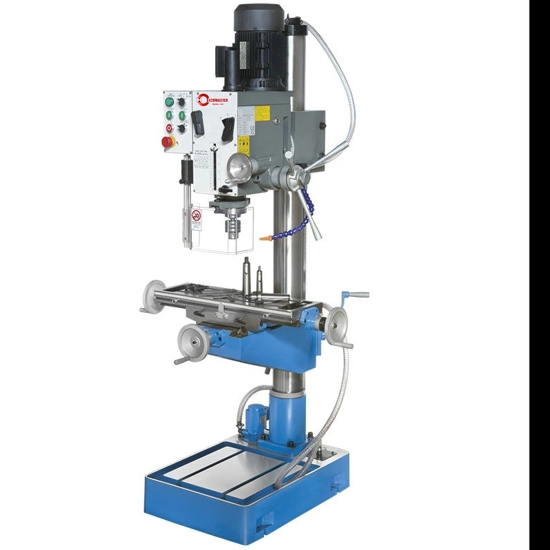 Máquina de perforación de alimentación y fresado manual del huso de la cabeza del engranaje de soporte (BF40)