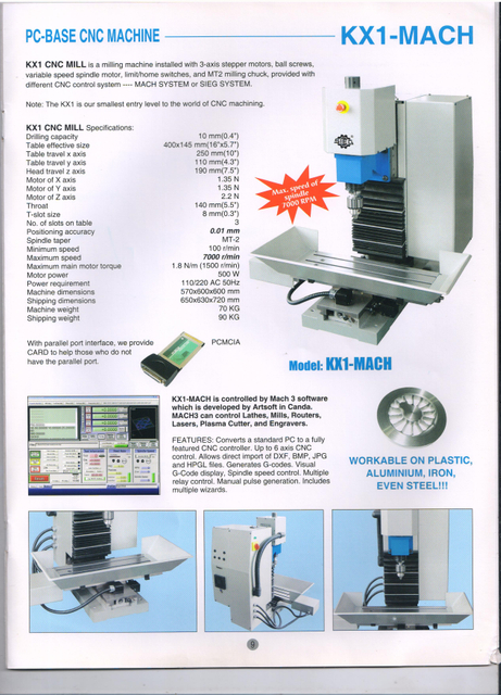 Máquina CNC de la base de Siemens 