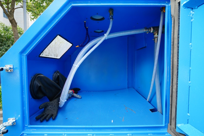 Máquina de explosión de vapor de limpieza de superficie