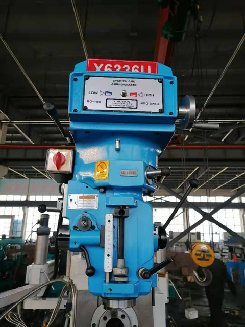 Fresa de torreta de huso vertical y horizontal x6336u vario