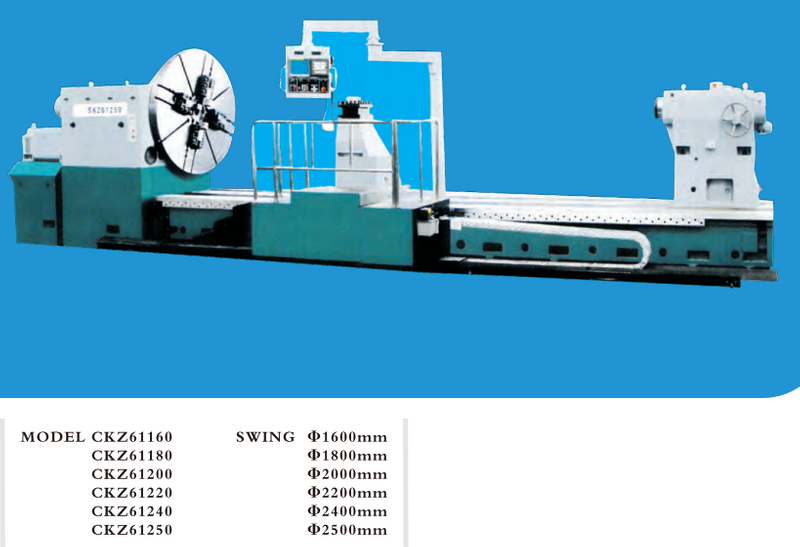 CNC Lathe de servicio pesado SKZ61160-SKZ61180-SKZ61200-SKZ61220-SKZ61240-SKZ61250