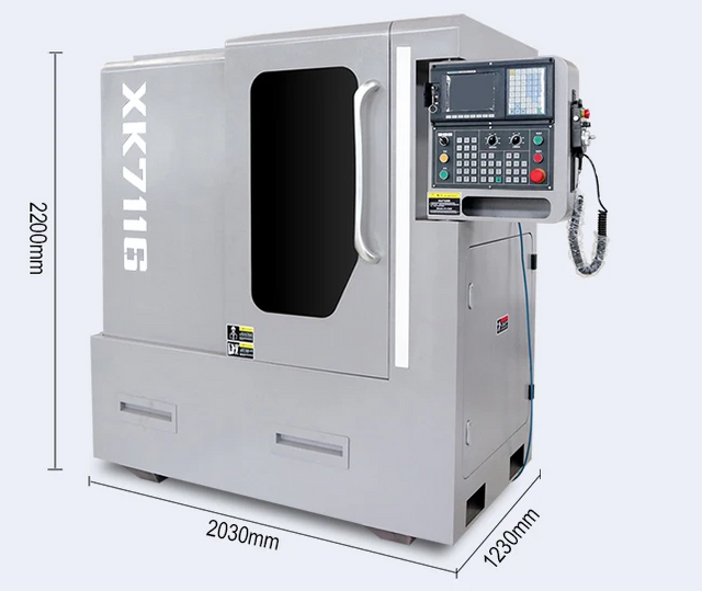 Máquina de fresado CNC XK7116