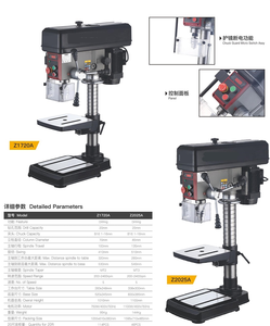 Máquina de taladro Z1720B/Z2025B 