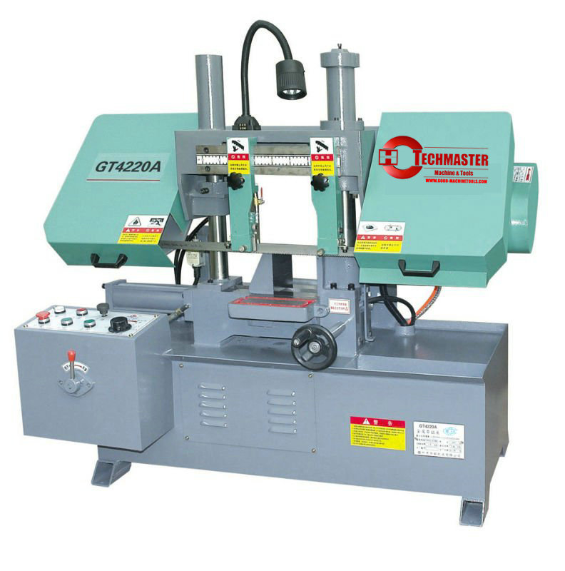 Sierra de banda horizontal de doble columna 