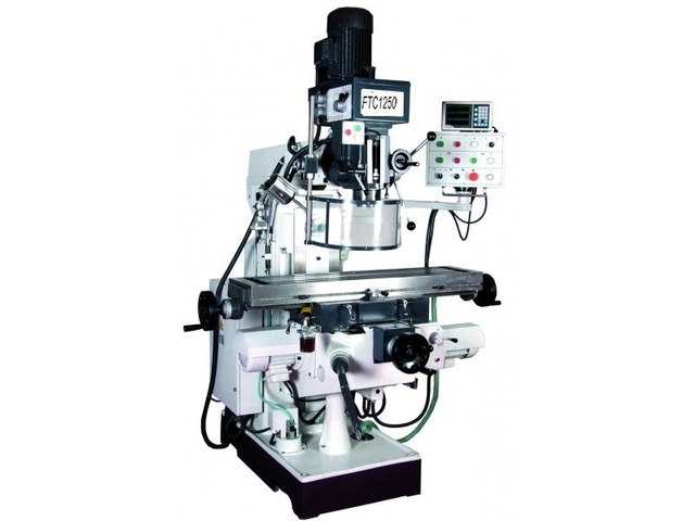 Máquina de fresado de torreta vertical combinada FTC 1250