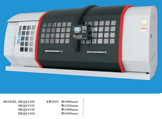 8 toneladas de CNC SKQ61100-SKQ61125-SKQ61140-SQK61160