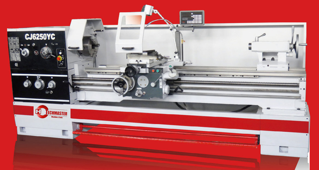 CJYC Precision Lathe/ Huso de 105 mm/ 36-1600rpm/ 13-1400rpm