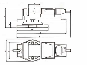 Visual de la máquina EK con base giratoria 