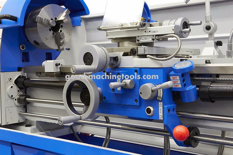 Precision Gap-Bed Metal Turning Manual Bench Tornio D400x1000