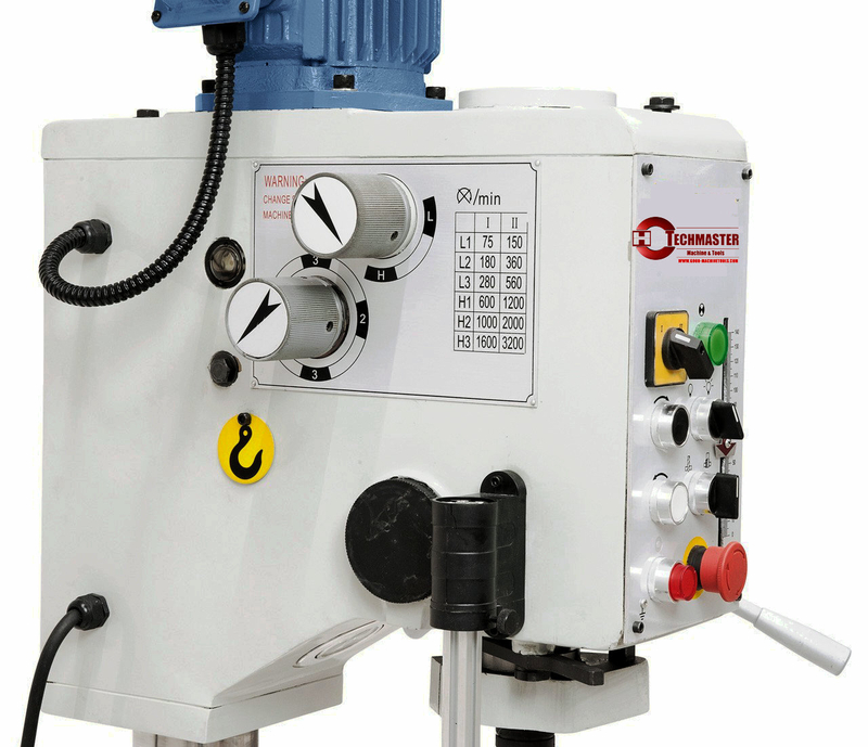 Auto alimentando la máquina de perforación de la cabeza con engranaje Europa Z5025