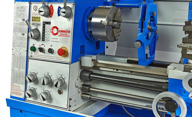 Precision Gap-Bed Metal Turning Manual Bench Tornio D400x1000