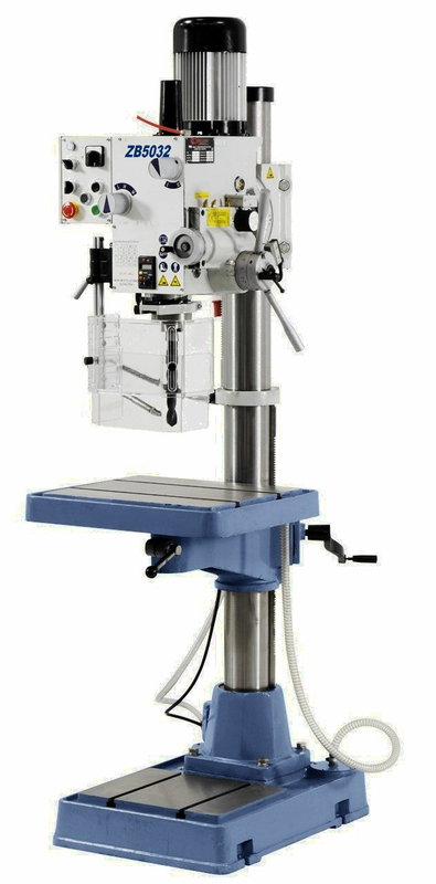 Auto alimentación con engranaje Heard Machine de perforación ZB5032