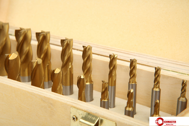 20 Delig HSS - Tin Gecoate Frezenset Model 2