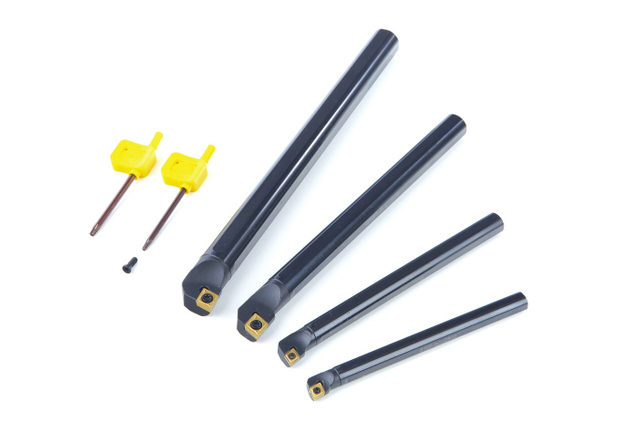 4 Delige binnendraaibeitelset se reunió con HM Wisselplaten