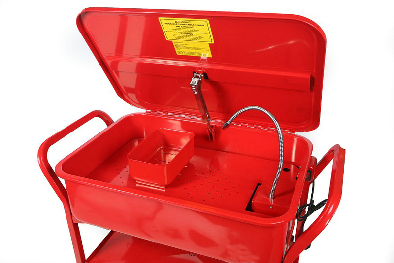 90 litros verrijdbare ontvetterbak Met Pomp