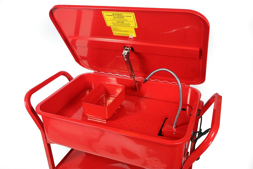 90 litros verrijdbare ontvetterbak Met Pomp